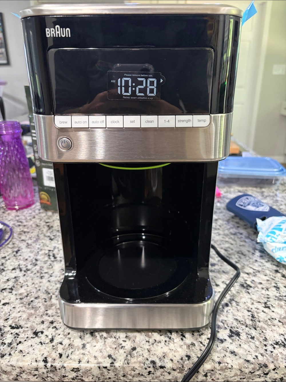 Braun coffee pot - see details